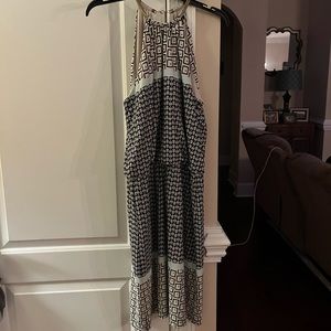 MSK dress in size large. Cute design, sleeveless, jewelry neck design.